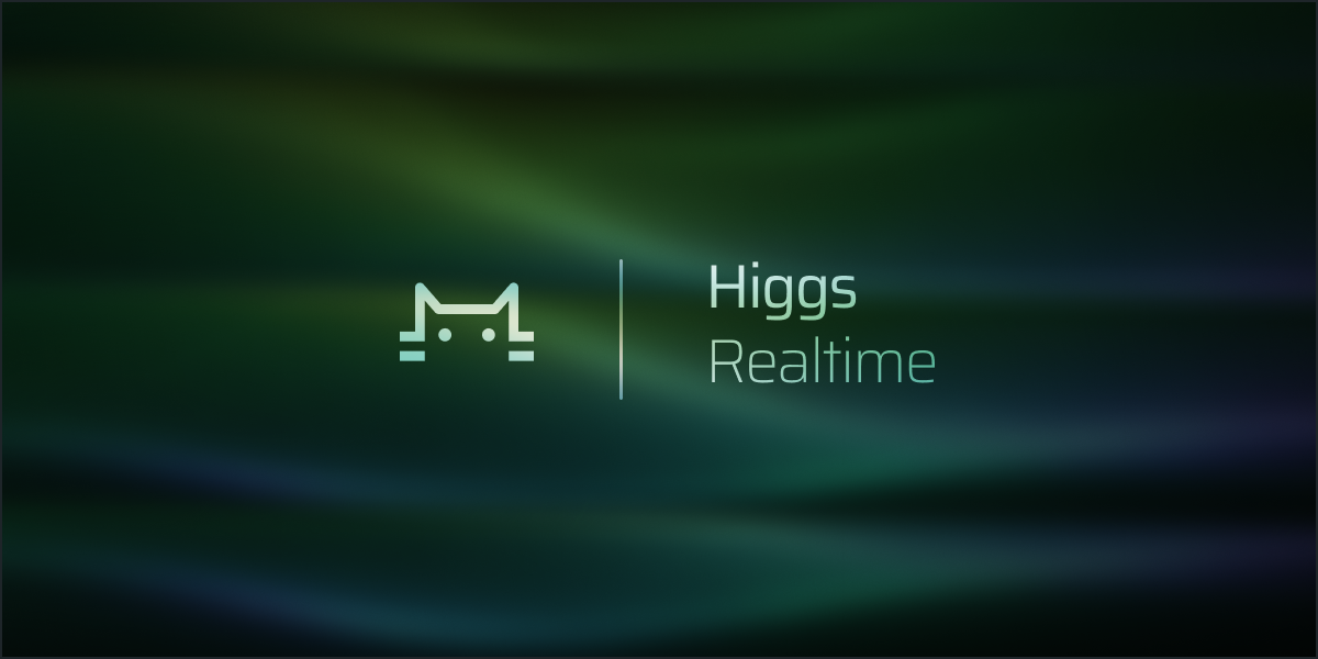 Higgs Realtime in Pipecat: three services become one